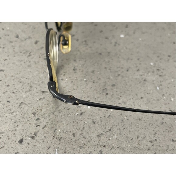 Nike with Flexon 4603 001 Eyeglass Frames ONLY 45-20-135 Black metal full rim main image 9